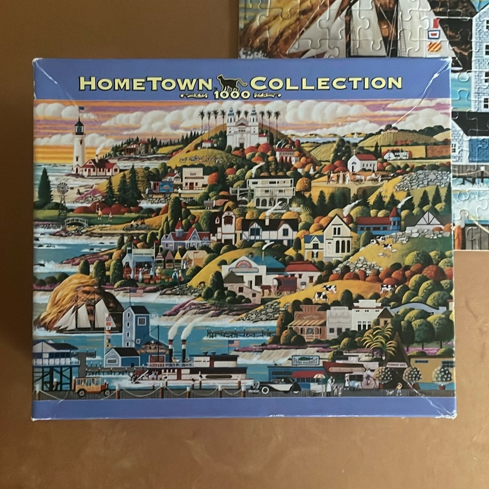 Puzzle - 1000 Piece Jigsaw - Hometown Collection Castle Country - Complete Set
